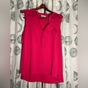 Calvin Klein pink sleeveless top